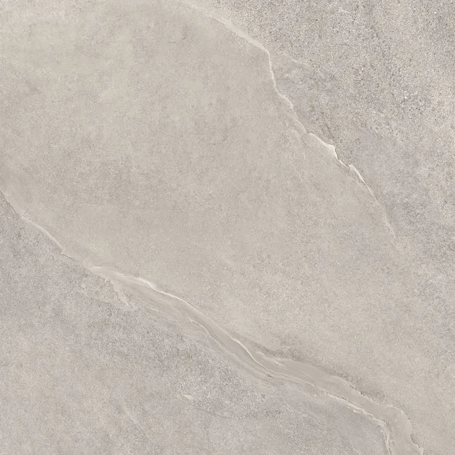 Alpen Grey Slate Effect Matt Italian Porcelain Tile 60x60cm