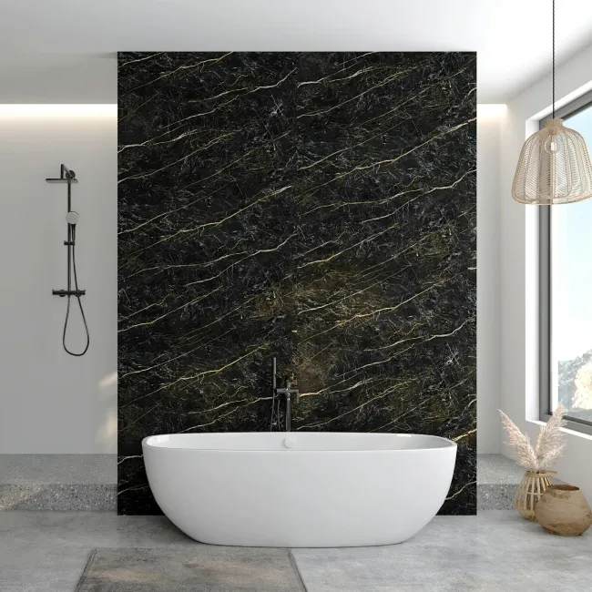 TrueTouch Marquina Marble Effect Composite Wall Panels
