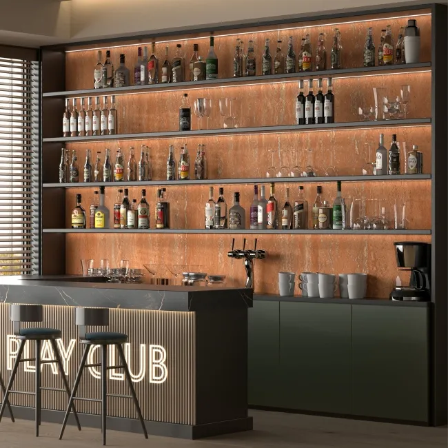 TrueTouch Russo Travertine Effect Composite Wall Panels