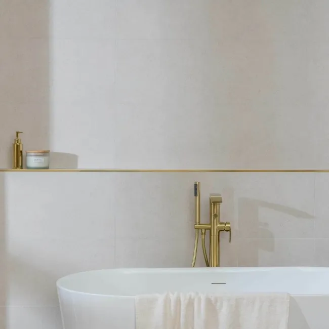 Cluny Sand Stone Effect Matt Ceramic Wall Tile 100x33.3cm