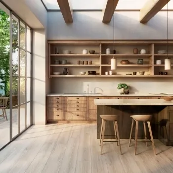 Taos Ash Grey Large Wood Effect Anti-Slip Matt Porcelain Tile 151x24cm