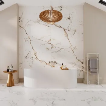TrueTouch Bellagio Gold Marble Effect Composite Wall Panels