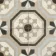 Osborne Grey Victorian Patterned Matt Ceramic Floor Tile 45x45cm