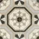 Osborne Grey Victorian Patterned Matt Ceramic Floor Tile 45x45cm