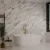 TrueTouch Coastal White Marble Effect Composite Wall Panels