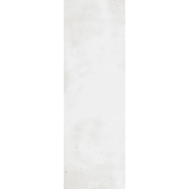 Riad White Brick Effect Gloss Ceramic Wall Tile 20x6.5cm
