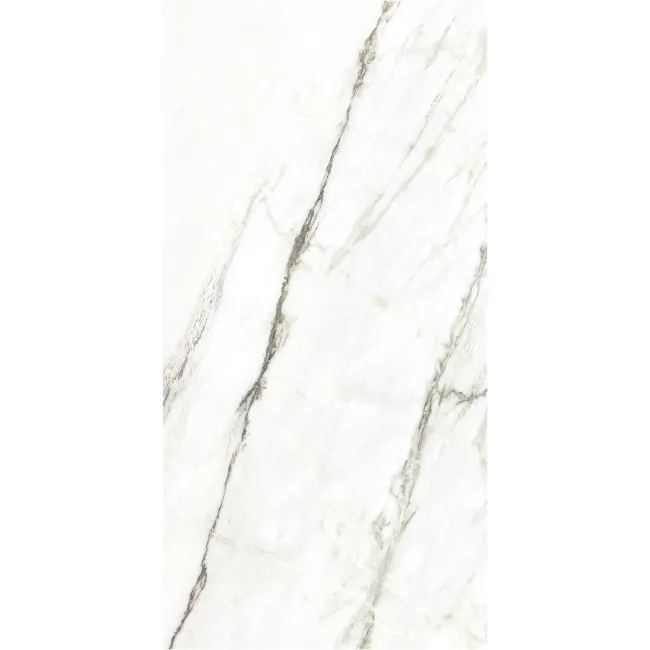 Macha Green Marble Effect Large Matt Porcelain Tile 120x60cm