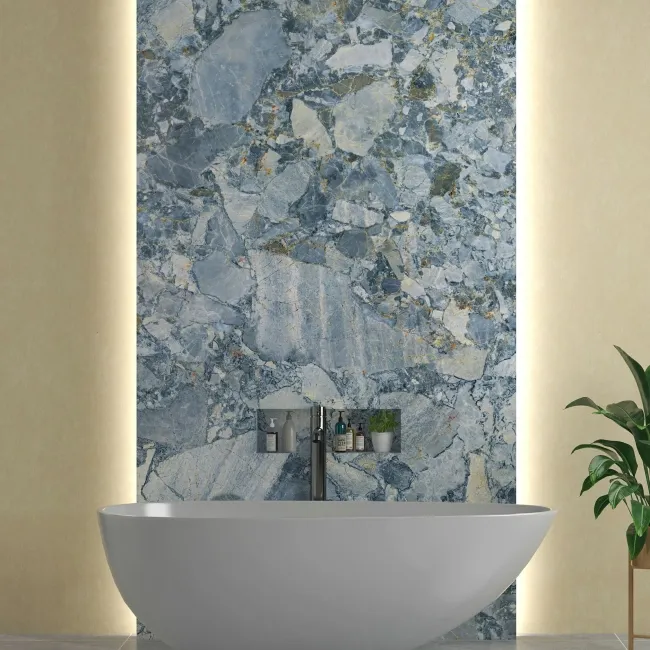 TrueTouch Apollo Blue Granite Effect Composite Wall Panels