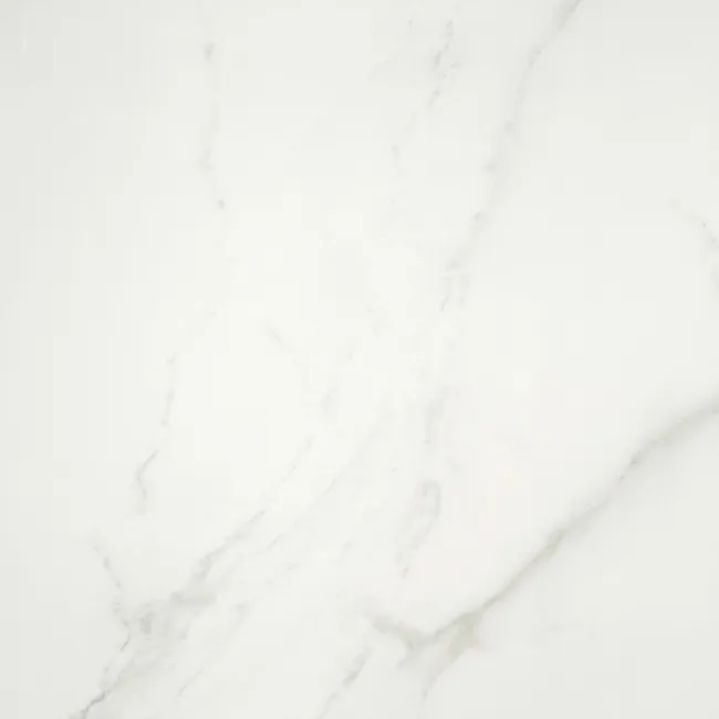 Lumiere White Marble Effect Large Matt Porcelain Tile 99.5x99.5cm