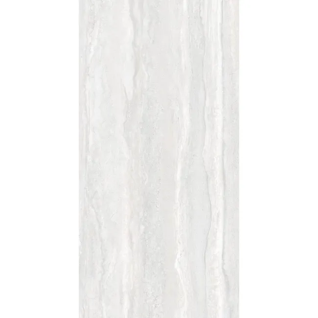 Navona White Travertine Effect Large Matt Porcelain Tile 120x60cm