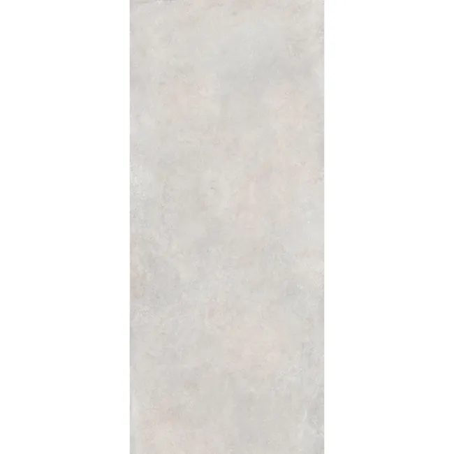 Feroe Light Grey Concrete Effect Large Matt Porcelain Slab 280x120cm
