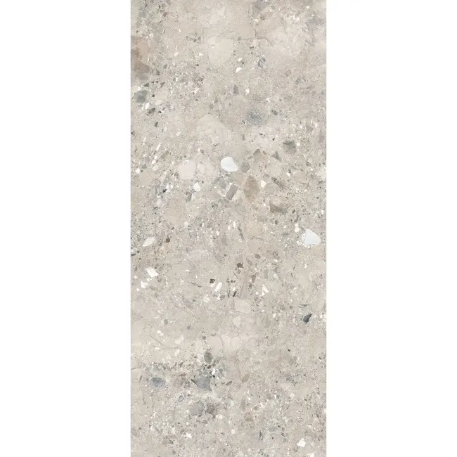 Ura Natural Terrazzo Effect Large Matt Porcelain Slab 280x120cm