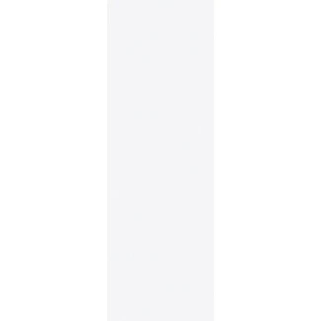 Flat White Matt Ceramic Wall Tile 90x30cm