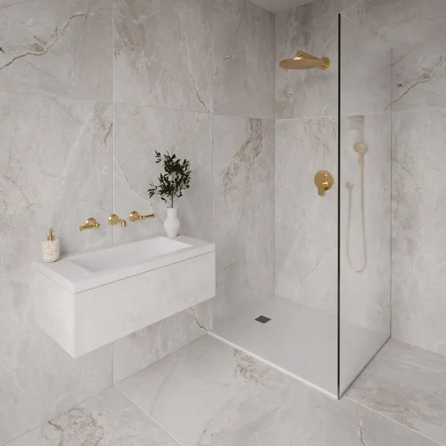 Toscana Perla Stone Effect Matt Porcelain Slab 150x75cm