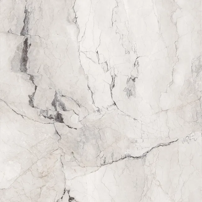 Camouflage White Marble Effect Italian Large Honed Porcelain Tile 120x120cm