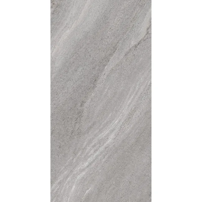 Strond Dolphin Grey Marble Effect Large Matt Porcelain Tile 120x60cm