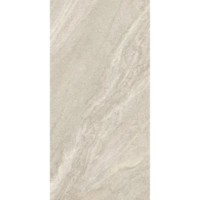 Strond Oat Beige Marble Effect Large Matt Porcelain Tile 120x60cm