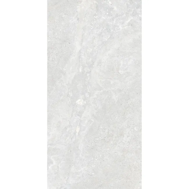 Linen White Travertine Effect Large Anti Slip Porcelain Tile 120x60cm