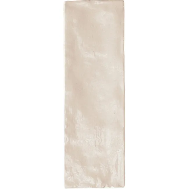 Riad Sand Brick Effect Gloss Ceramic Wall Tile 20x6.5cm