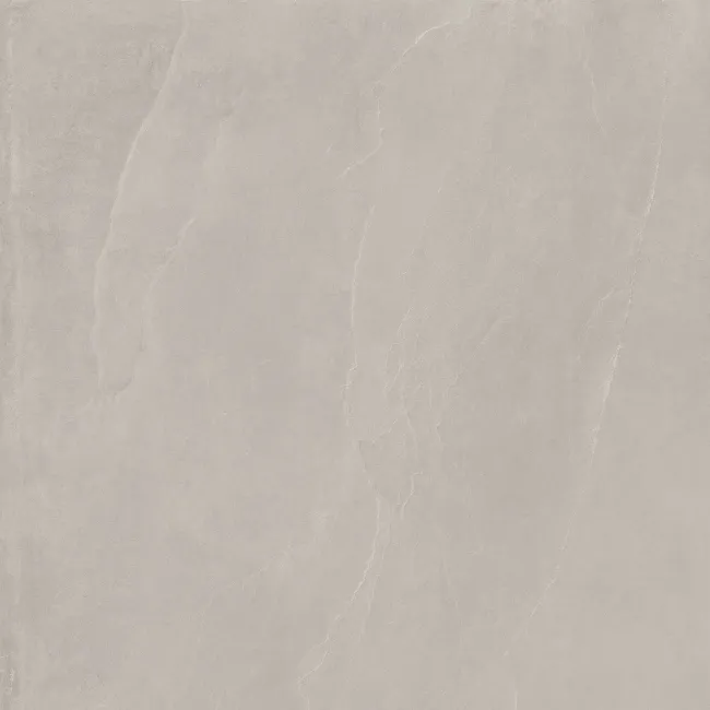 Azuma Rock Light Grey Stone Effect Italian Large Matt Porcelain Tile 120x120cm
