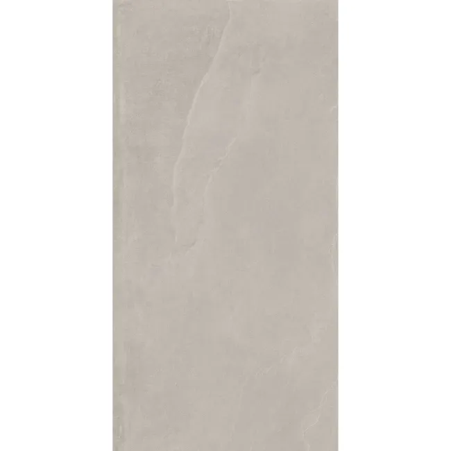 Azuma Rock Light Grey Stone Effect Italian Large Matt Porcelain Tile 120x60cm