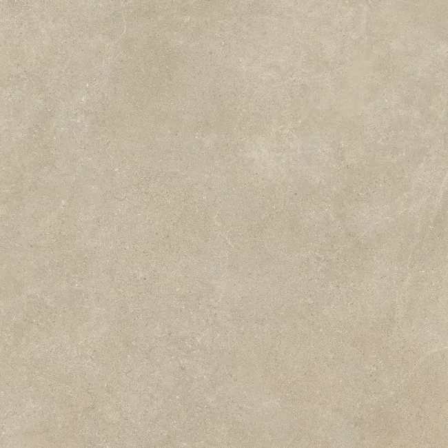Blok Beige Limestone Effect Matt Italian Porcelain Large Tile 80x80cm