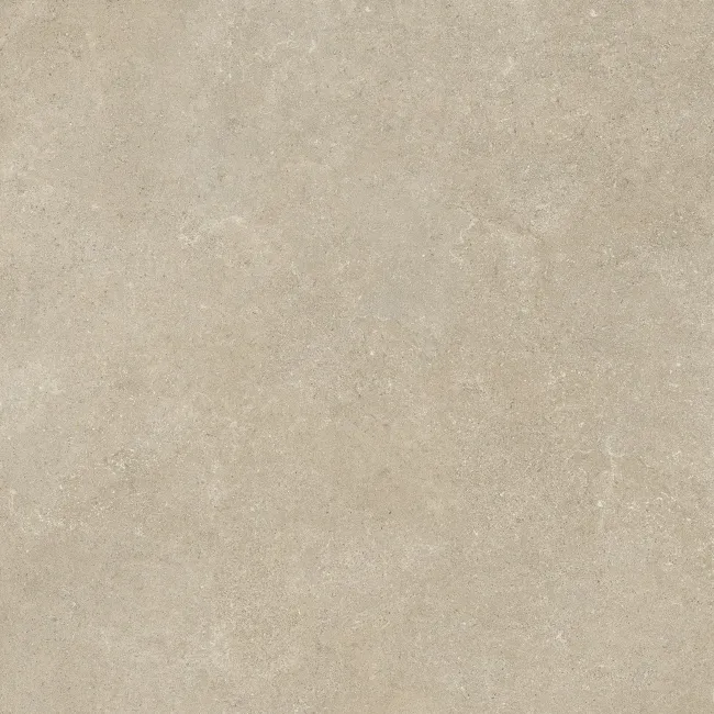 Blok Beige Limestone Effect Matt Italian Porcelain Large Tile 80x80cm
