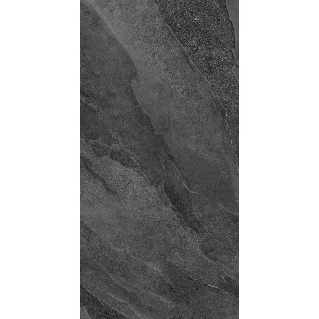 Alpen Graphite Slate Effect Matt Italian Porcelain Tile 120x60cm