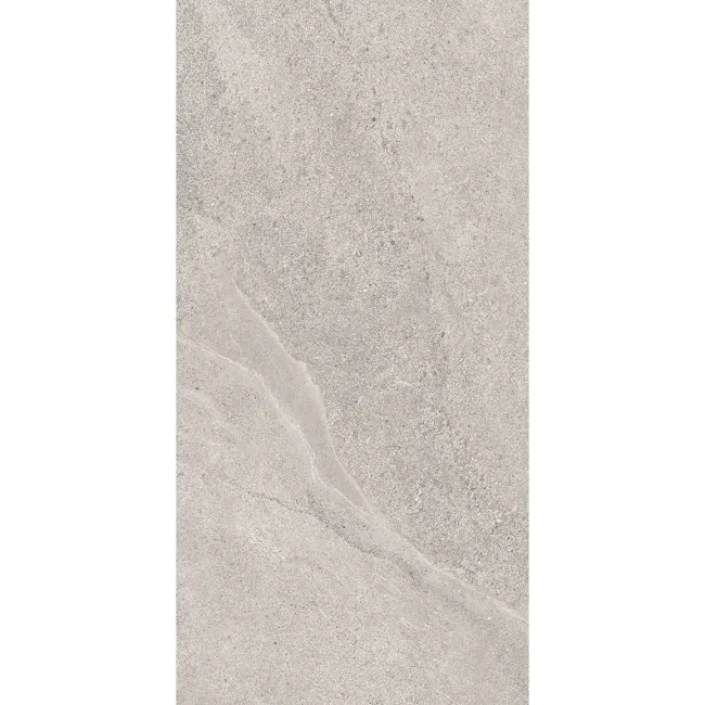 Alpen Grey Slate Effect Matt Italian Porcelain Tile 60x30cm