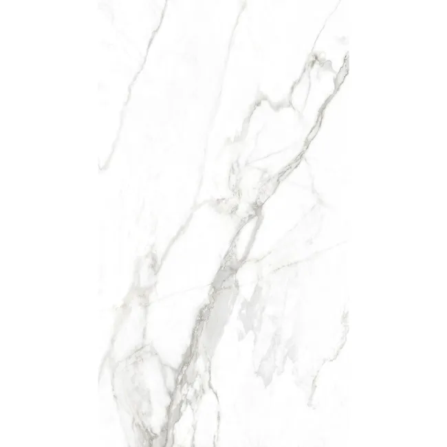 Lumier White Marble Effect Structured Matt Porcelain Slabs 180x100cm