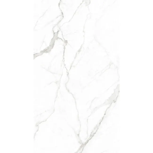 Lumier White Marble Effect Structured Matt Porcelain Slabs 180x100cm