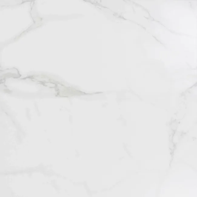 Carrara White Matt Marble Porcelain Tile 60.4x60.4cm