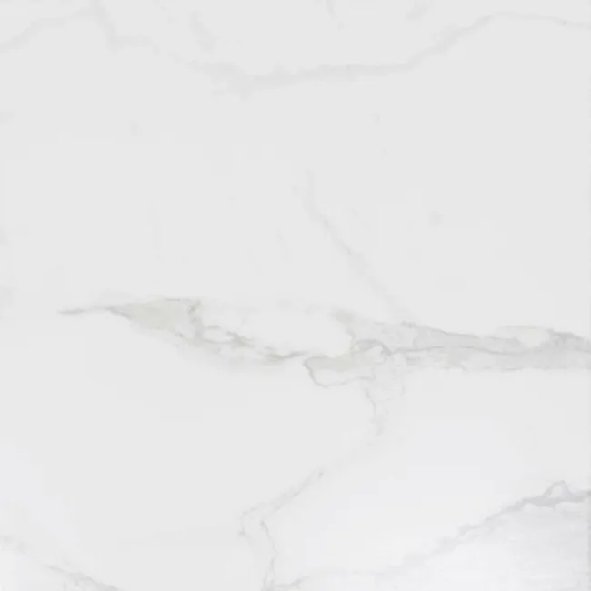 Carrara White Matt Marble Porcelain Tile 60.4x60.4cm