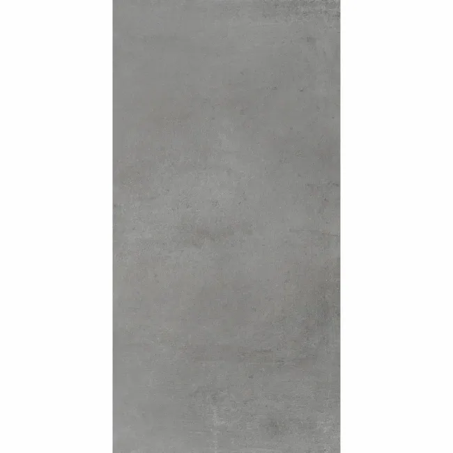 City Dark Grey Concrete Effect Matt Porcelain Tile 60x30cm