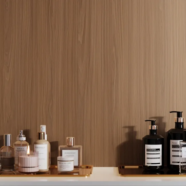 AB Shield Natural Oak Wood Effect Anti-Bacterial Composite Wall Panels