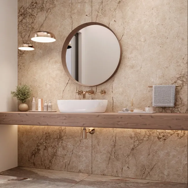 TrueTouch Nubian Taupe Sandstone Effect Composite Wall Panels