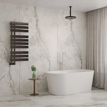 The Rock Breccia Marble Effect Italian Large Matt Porcelain Slab 278x120cm