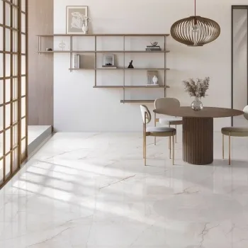 Dahlia Gold Marble Large Polished Porcelain Tile 120x60cm