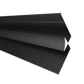 4.5mm TrueTouch Matt Black Internal Corner Trim