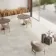 Linen Beige Travertine Effect Large Anti Slip Porcelain Tile 120x60cm