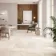 Keith Almond Travertine Effect Large Matt Porcelain Tile 120x120cm