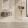 Strond Oat Beige Marble Effect Large Matt Porcelain Tile 120x60cm