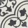 Cuban White Ornate Patterned Matt Porcelain Tile 22.3x22.3cm