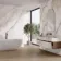 Daphne White Onyx Marble Effect Large Polished Porcelain Slab 280x120cm