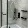 Carrara White Gloss Marble Effect Vitrified Ceramic Tile 60x30cm