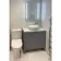 Carrara White Gloss Marble Effect Vitrified Ceramic Tile 60x30cm