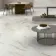 Lumiere Golden Grey Marble Effect Large Matt Porcelain Tile 99.5x99.5cm