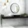 Carrara White Gloss Marble Effect Vitrified Ceramic Tile 60x30cm