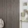 Trepanel Design® Silver on Dark Grey Felt Curve Acoustic Wall Panels