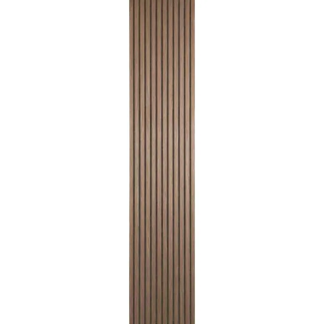 Trepanel® Smoked Oak on Grey Felt Acoustic Wood Wall Panels